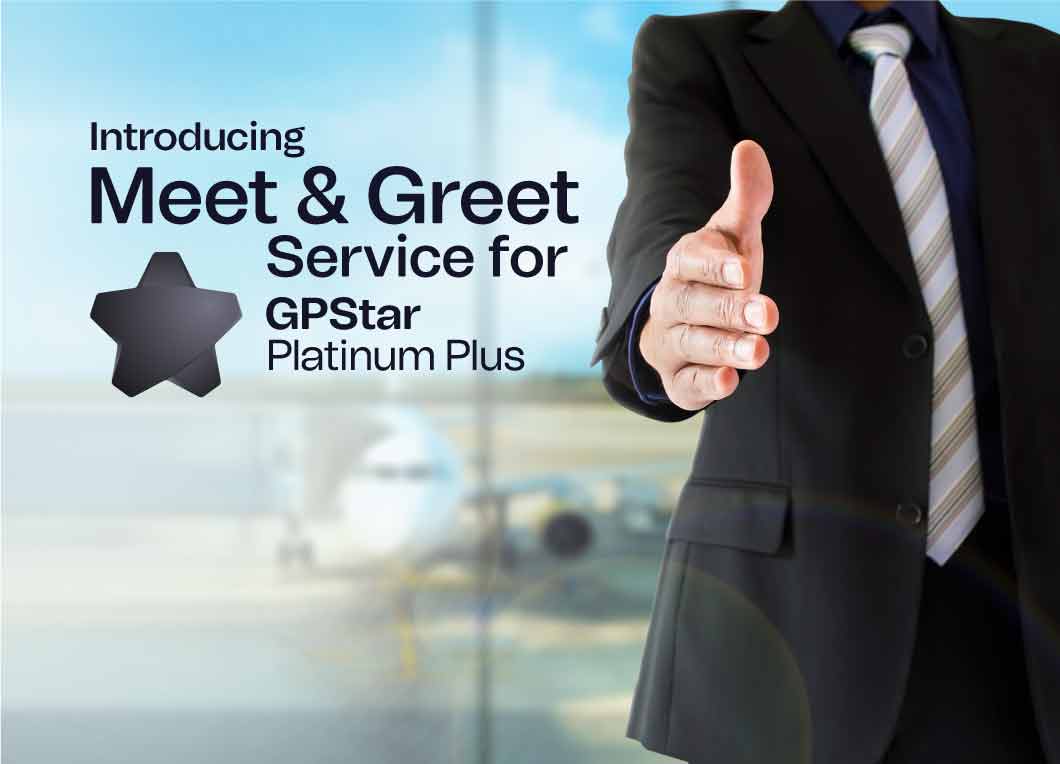 GPStar Offer at Airport Meet & Greet