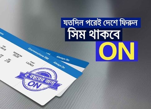 Grameenphone Probashi Roaming Offers for Prepaid SIM